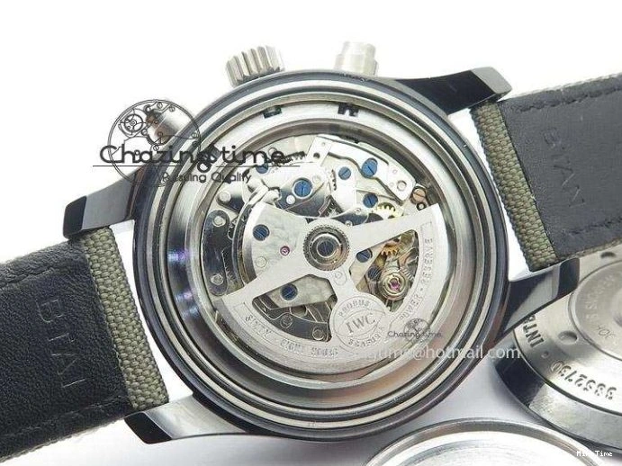 MIROTIME 0401 Pilot Top Gun Miramar IWC388002 ZF 1:1 Best Edition Ceramic Case On Nylon Strap A Practical 7345